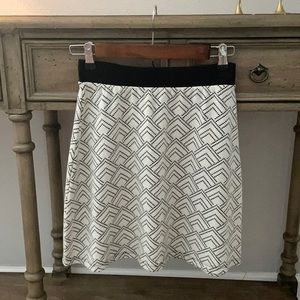 Black and White Skirt